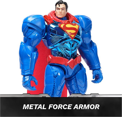 DC Metal Force: Superman Action Figure, 12-Inch
