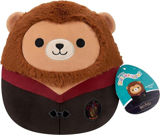 Squishmallows Original “Harry Potter” 8-Inch Gryffindor Lion in Hogwarts Robe Plush