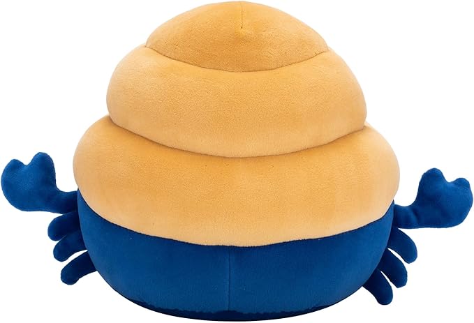 Squishmallow Lenore Blue & Tan  Hermit Crab BNWT Squishmallows Plush 7.5 inch