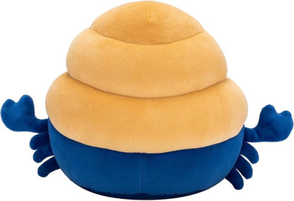 Squishmallow Lenore Blue & Tan  Hermit Crab BNWT Squishmallows Plush 7.5 inch