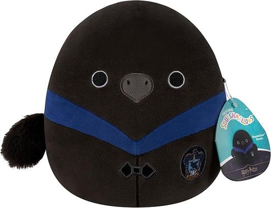 Squishmallows Original “Harry Potter” 8-Inch Ravenclaw Raven in Hogwarts Robe Plush