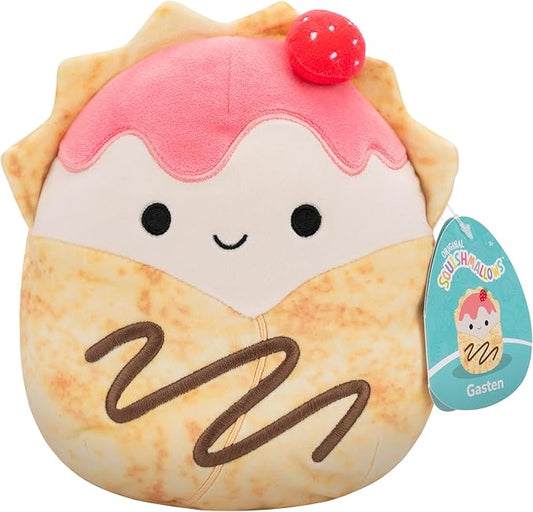 Squishmallows Original 7.5 Inch - Gasten the Strawberry Crepe
