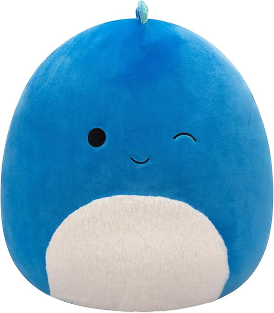 Squishmallows Original 16 Inch - Brody the Winking Dark Blue Dino