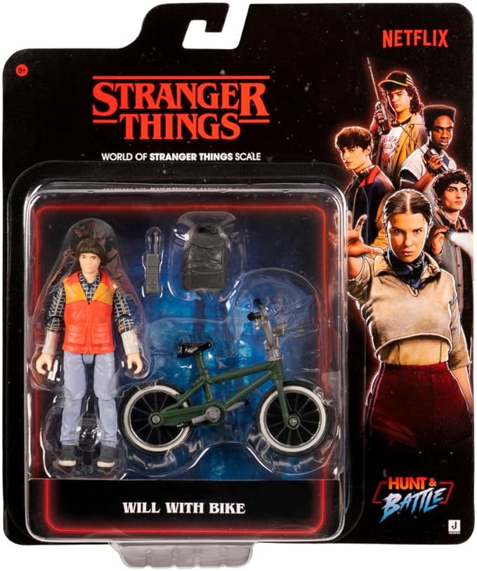Stranger Things: Will With Bike 3-inch Action Figure