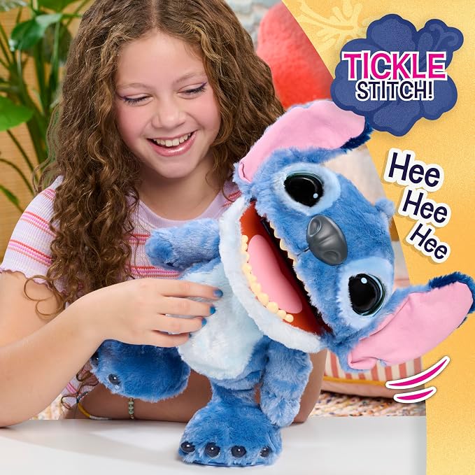 Just Play: Disney Stitch - Ultimate Stitch Live Action Feature Plush