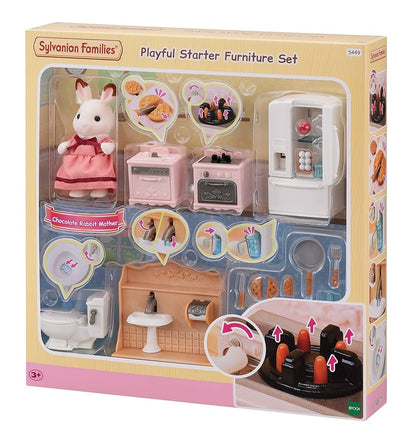 Sylvanian Families Playful Starter Furniture Set - dollhouse playset 5449