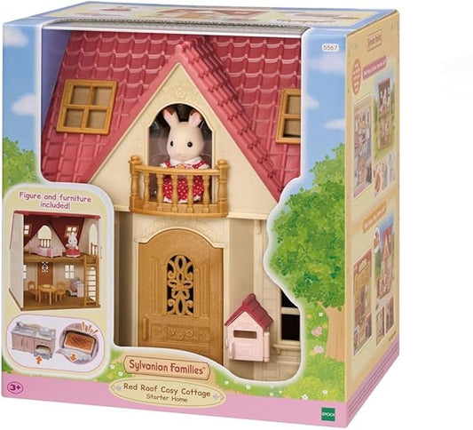 Sylvanian Families: Red Roof Cosy Cottage, Doll-house Playset (5567)