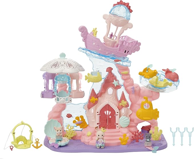 Sylvanian Families: Baby Mermaid Castle, Dollhouse Playset (5715)