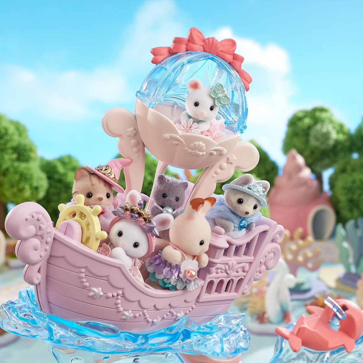 Sylvanian Families: Baby Mermaid Castle, Dollhouse Playset (5715)