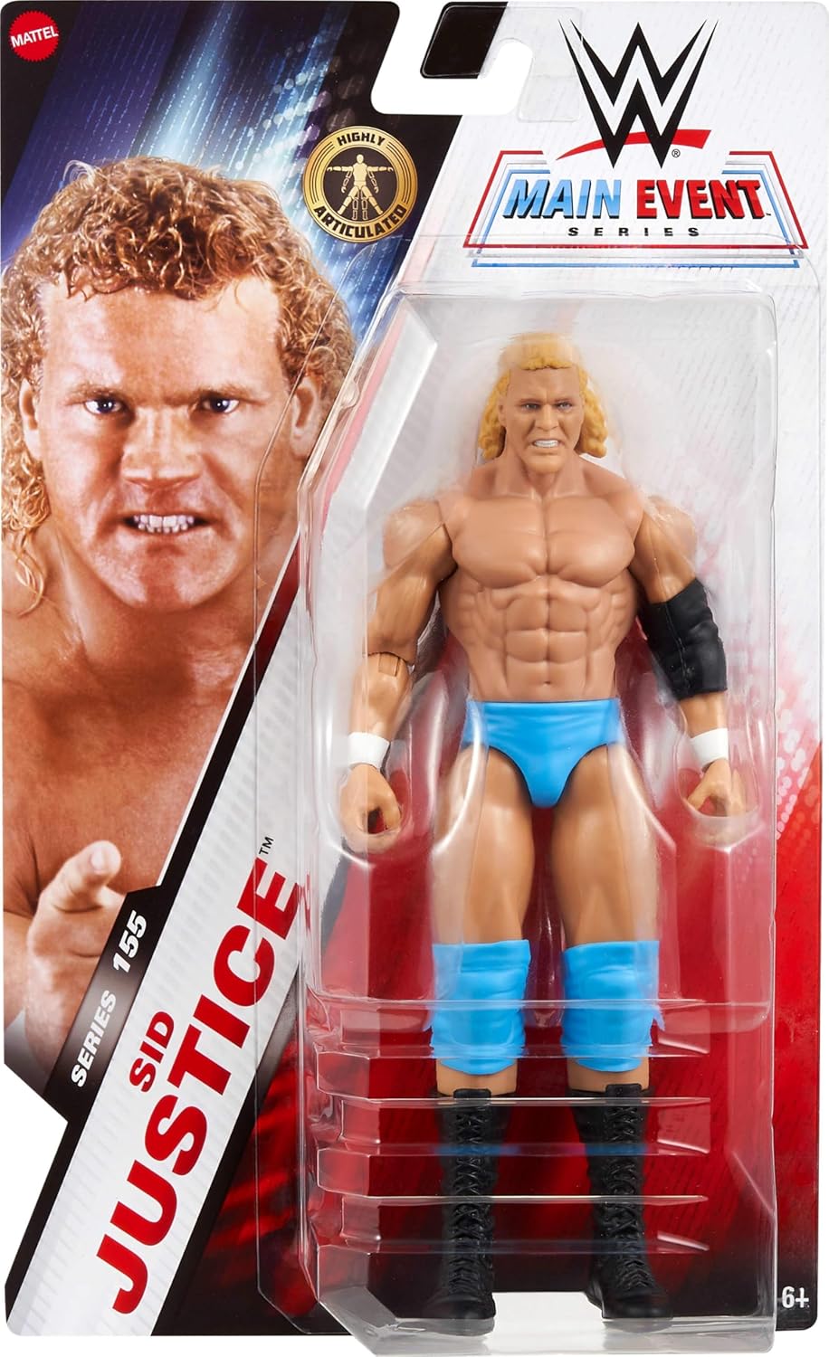 Mattel WWE Sid Justice Action Figure (JCV50)