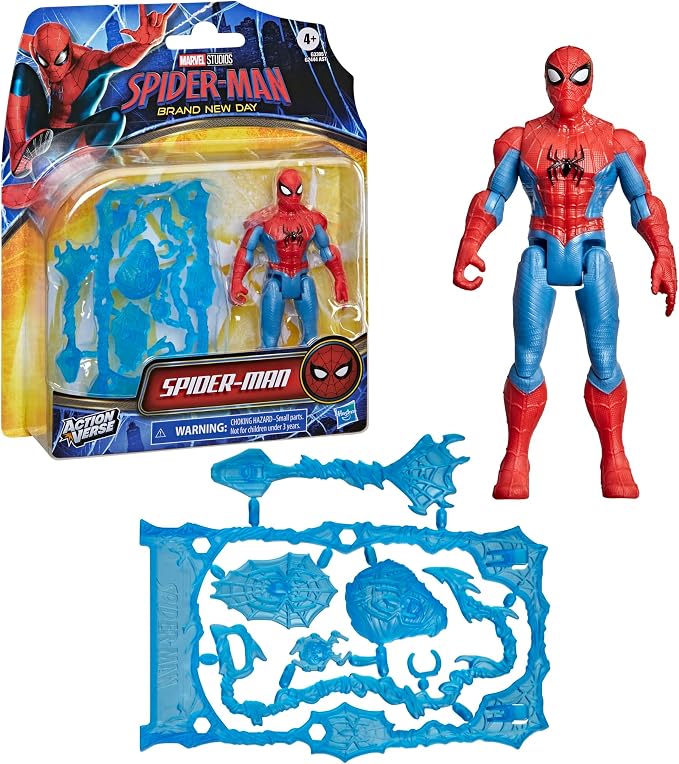 Marvel Studios Spider-Man: Brand New Day ActionVerse 4.5 Action Figures (4 Different Characters)