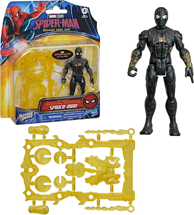 Marvel Studios Spider-Man: Brand New Day ActionVerse 4.5 Action Figures (4 Different Characters)