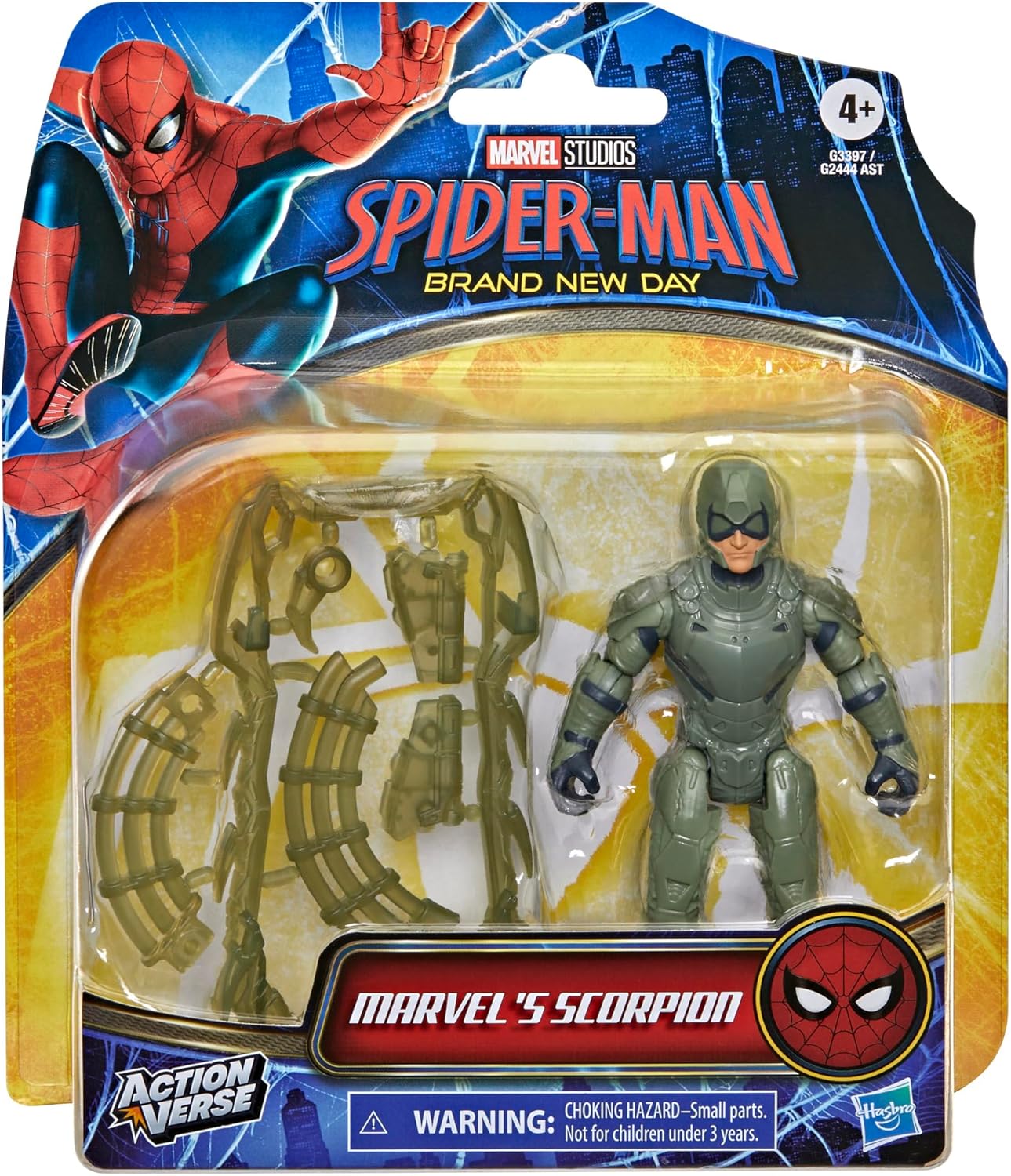 Marvel Studios Spider-Man: Brand New Day ActionVerse 4.5 Action Figures (4 Different Characters)