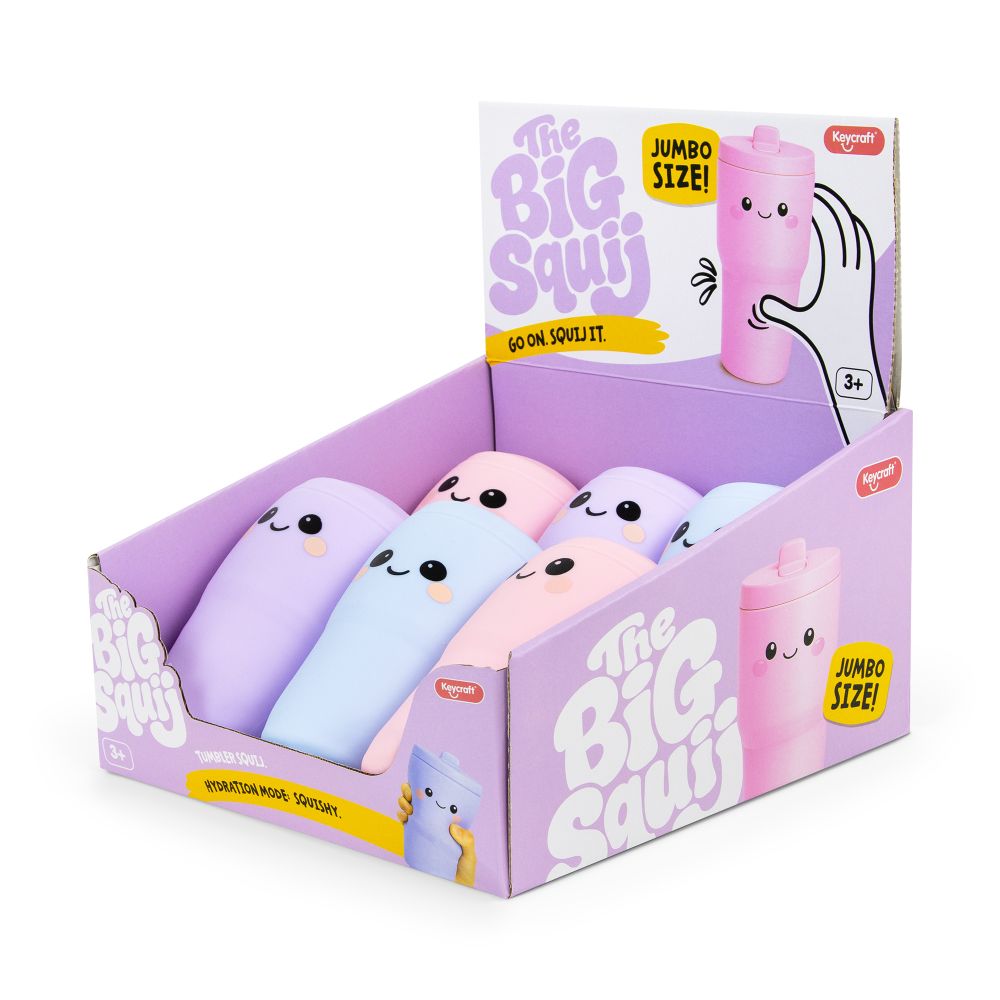 Big Squij Tumbler Jumbo Slow-Rise Squishy Toy - Single Pack