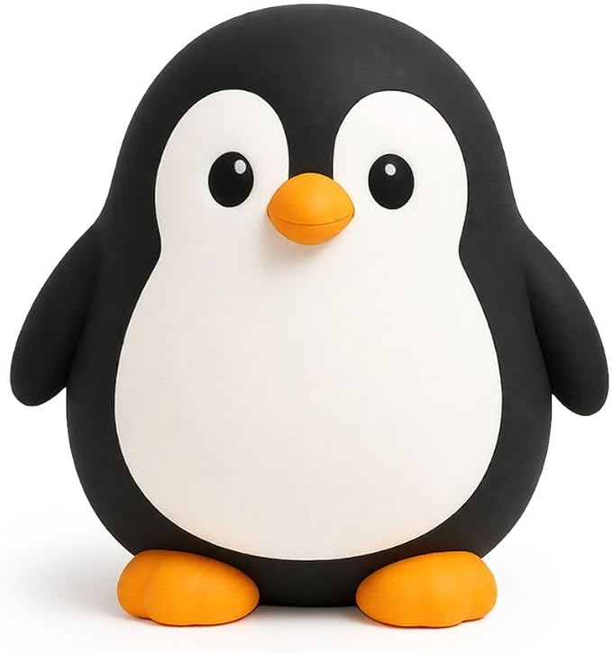 Big Squij Penguin Jumbo Slow-Rise Squishy Toy - Single Pack