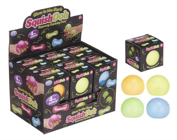 Glow in the Dark SquishDoh Assortment