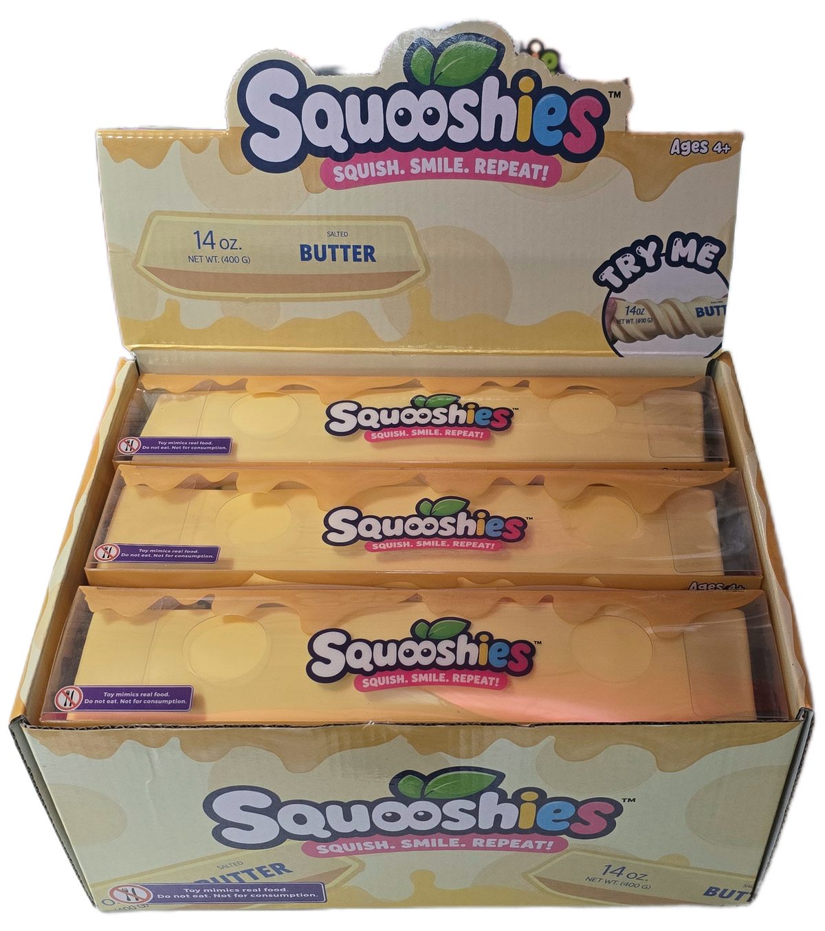 Squooshies Large Salted Butter Squishy