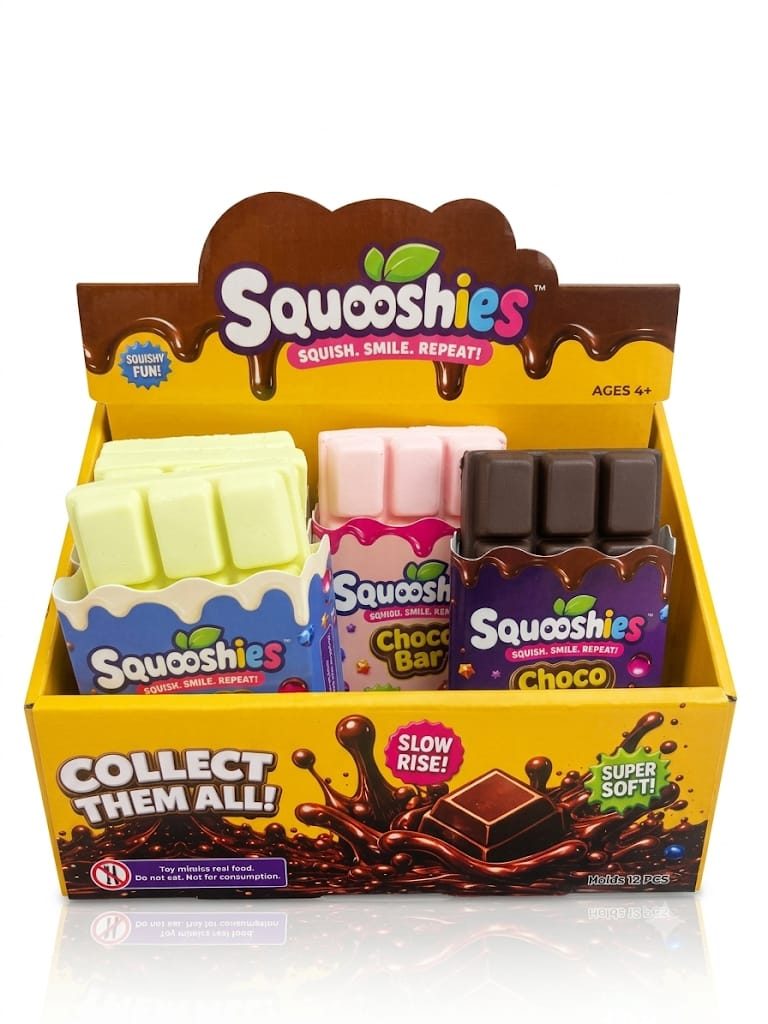 Squooshies Chocolate Squishy - Single Pack