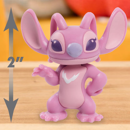 Disney Stitch Collectible Figure Set with Accessories, 11-pieces, 2-inch Figurines, Collectible