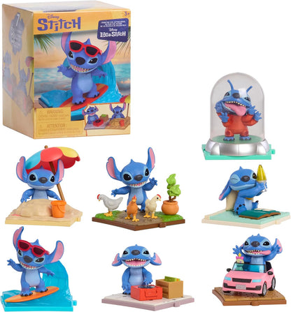 Disney Stitch Live-Action Movie Time 3-inch Collectible Figures, Blind Box Collectible