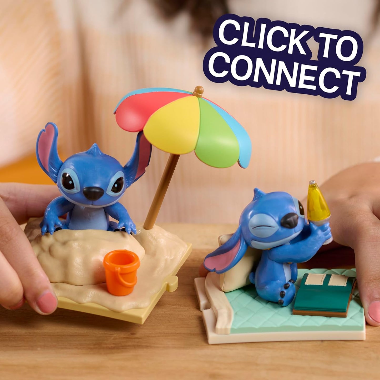 Disney Stitch Live-Action Movie Time 3-inch Collectible Figures, Blind Box Collectible