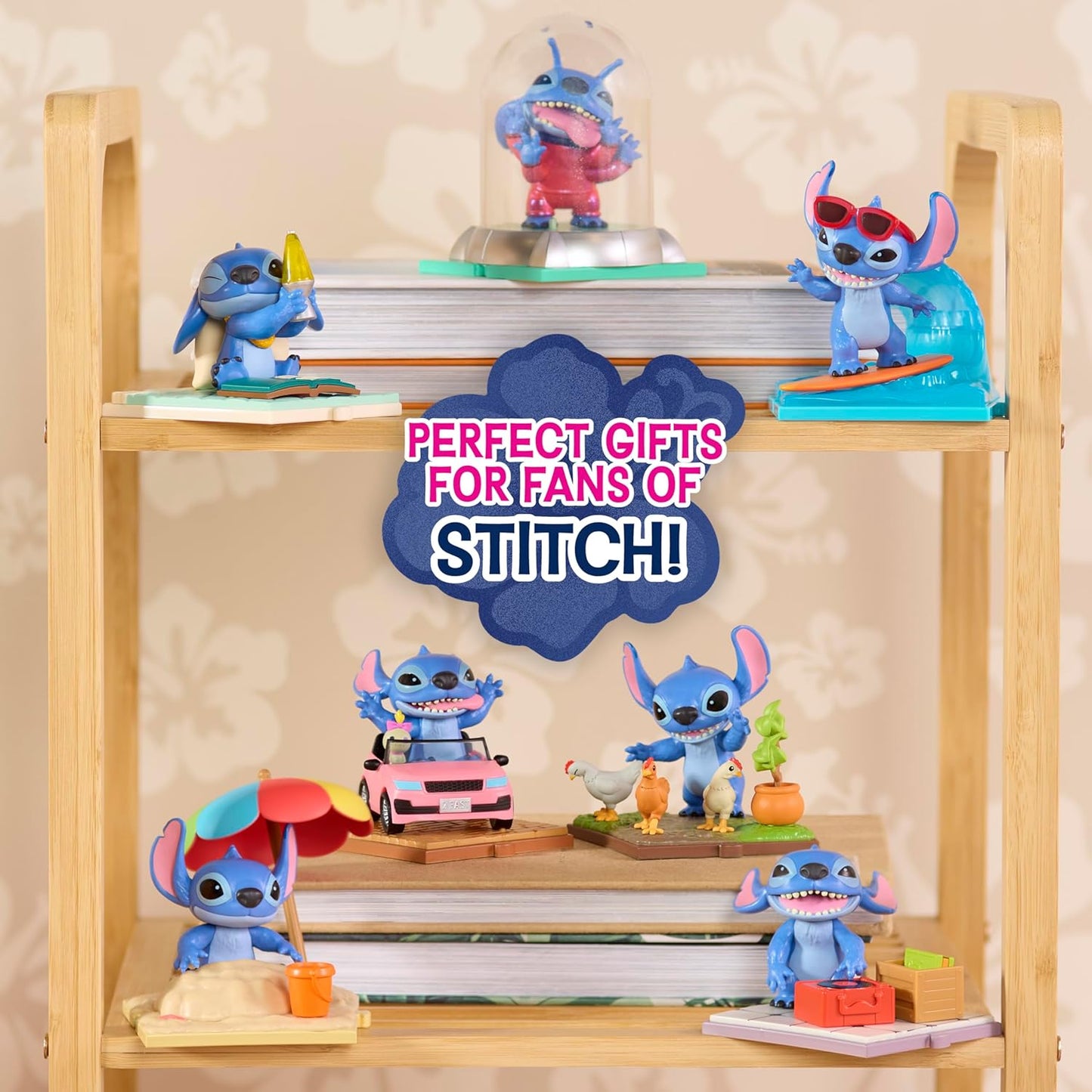 Disney Stitch Live-Action Movie Time 3-inch Collectible Figures, Blind Box Collectible