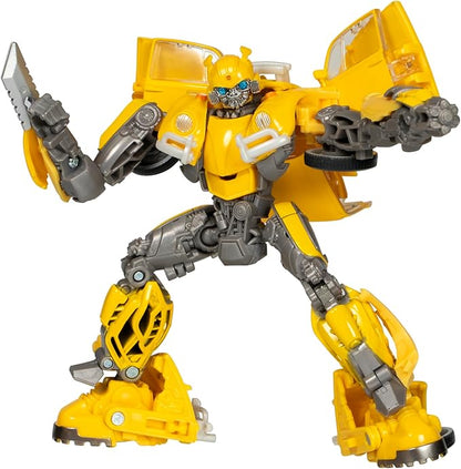Transformers Toys Studio Series Deluxe Class Bumblebee 117 Bumblebee 4.5-inch Converting Action Figure