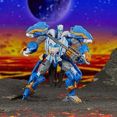 Transformers Legacy United Star Raider THUNDERTRON Action Figure Set 7-inch Robot with Accessories