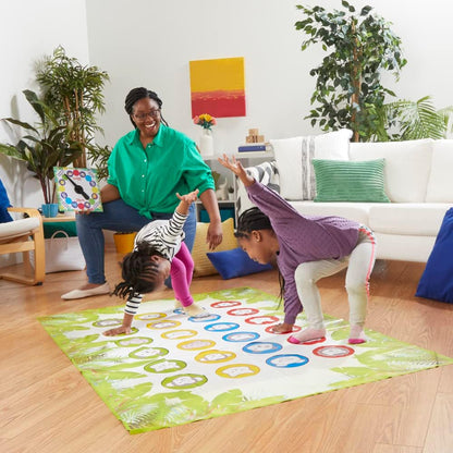Hasbro Gaming Twister Junior, Classic Party Game Reimagined for 3+ Year Olds