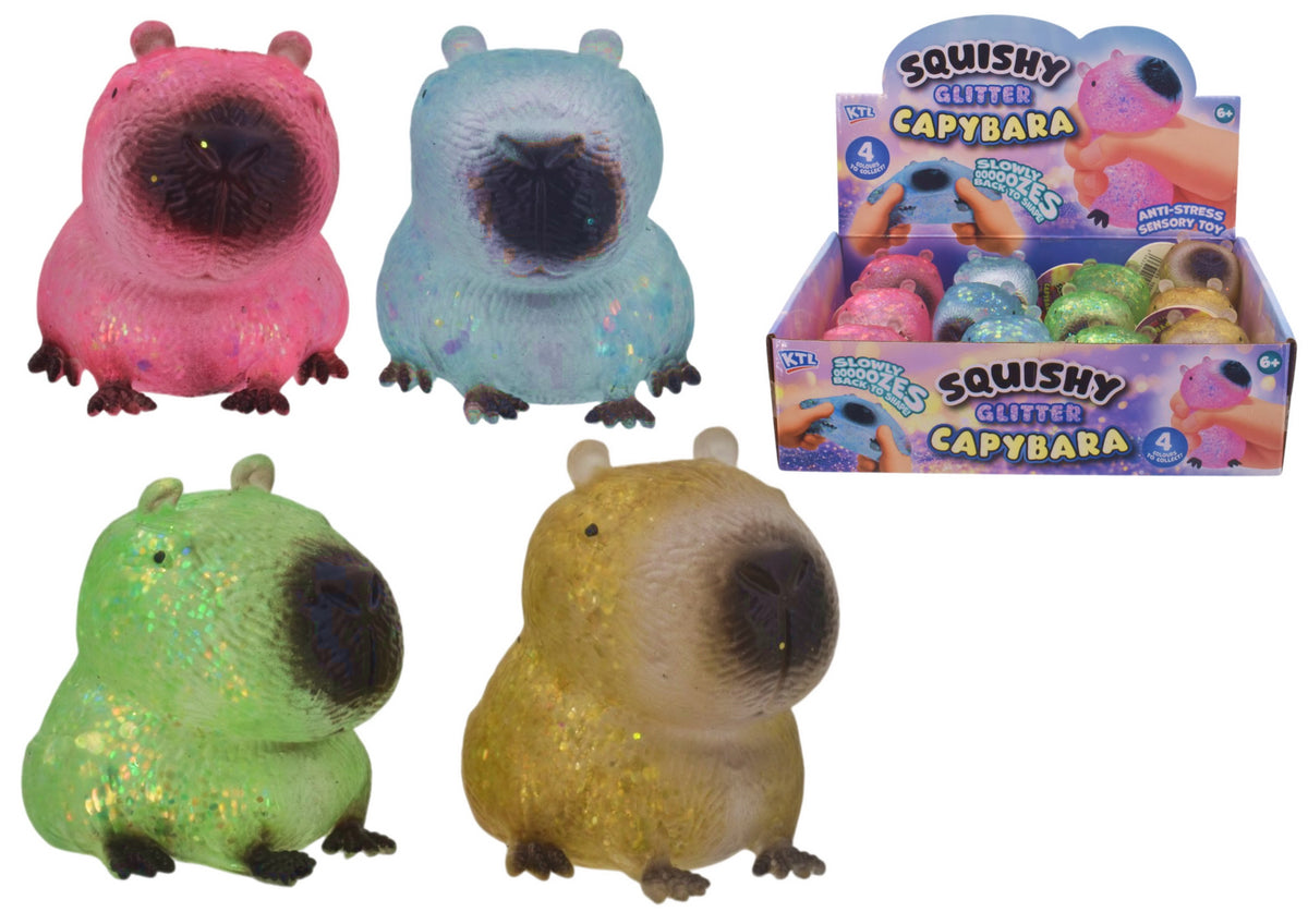 KTL: Squishy Glitter Capybara - Single Pack