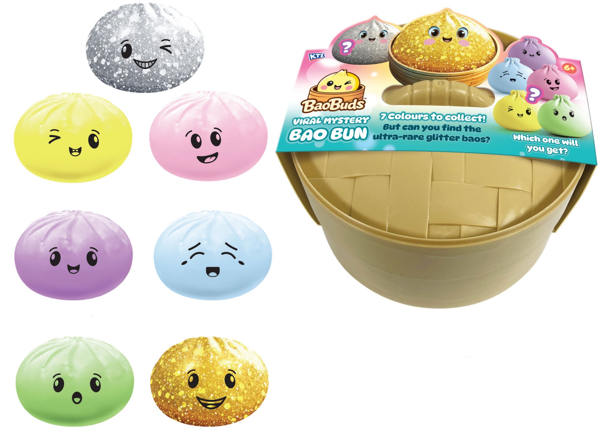 KTL Bao Buds: Large Viral Mystery Bao Bun - Single Pack