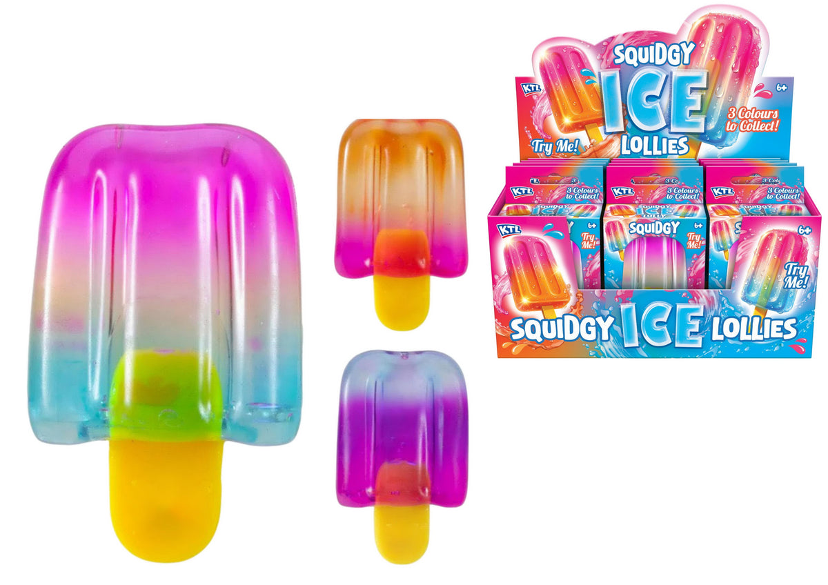KTL Maltose Squidgy Ice Lollys Squishies ( 3 Different )