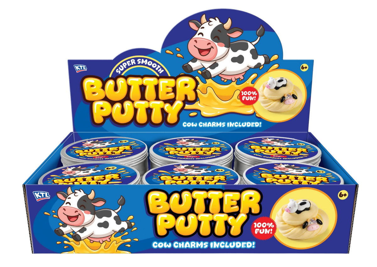 KTL: 60g Butter Putty With Charms In Tin Pot - Single Pack