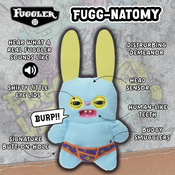 WOW! STUFF Fugglers: Rabid Rabbit - Deluxe Puppetronic Interactive Puppet