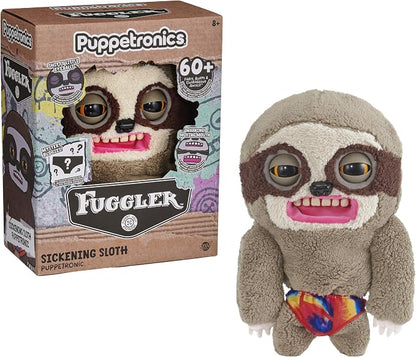 WOW! STUFF Fugglers: Sickening Sloth - Deluxe Puppetronic Interactive Puppet
