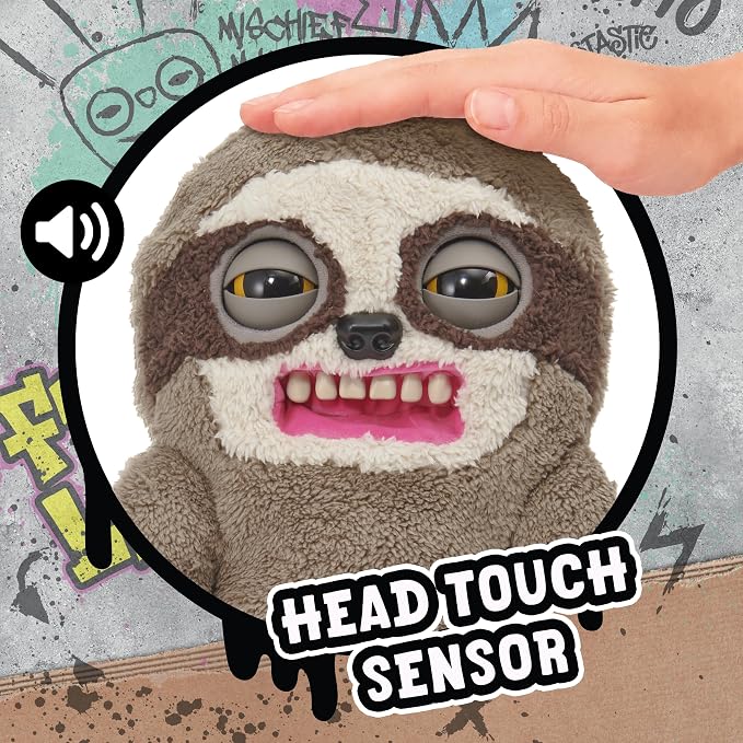 WOW! STUFF Fugglers: Sickening Sloth - Deluxe Puppetronic Interactive Puppet
