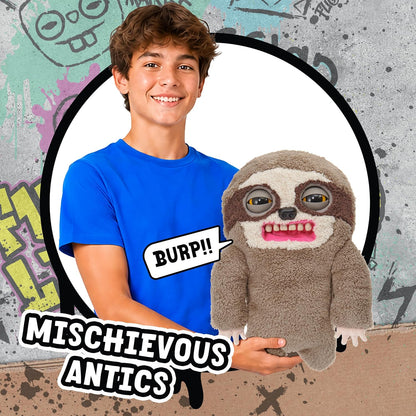 WOW! STUFF Fugglers: Sickening Sloth - Deluxe Puppetronic Interactive Puppet