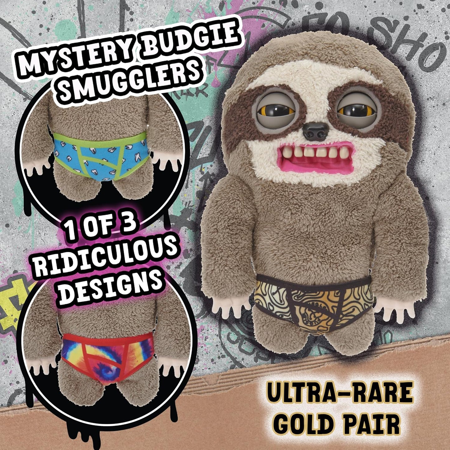 WOW! STUFF Fugglers: Sickening Sloth - Deluxe Puppetronic Interactive Puppet