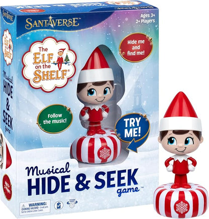 The Elf On The Shelf Musical Hide & Seek Game, Hide The Electronic Scout Elf Figure