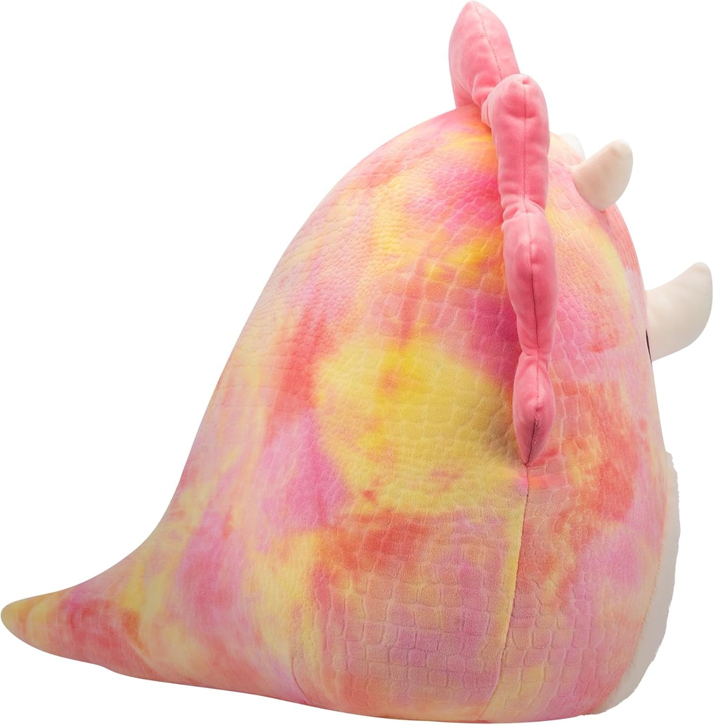 Squishmallows 16 Inch Plush - Trinity The Winking Pink Tie-Dye Triceratops with Fuzzy Belly