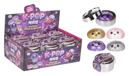 WH: K-POP DISCO MALTOSE Mystery Squishy DUMPLING - Single Pack