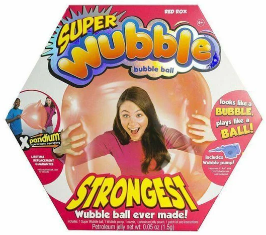 Wubble Super Bubble Ball - (With Pump) | Looks Like a Bubble, Plays Like a Ball!