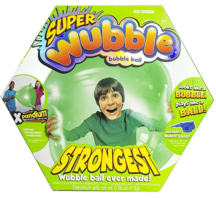 Wubble Super Bubble Ball - (With Pump) | Looks Like a Bubble, Plays Like a Ball!
