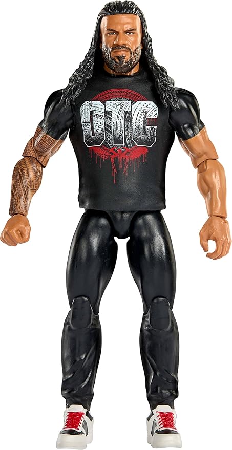 Mattel WWE Roman Reigns Action Figure, Main Event Series #160, 6-inch Collectible Superstar