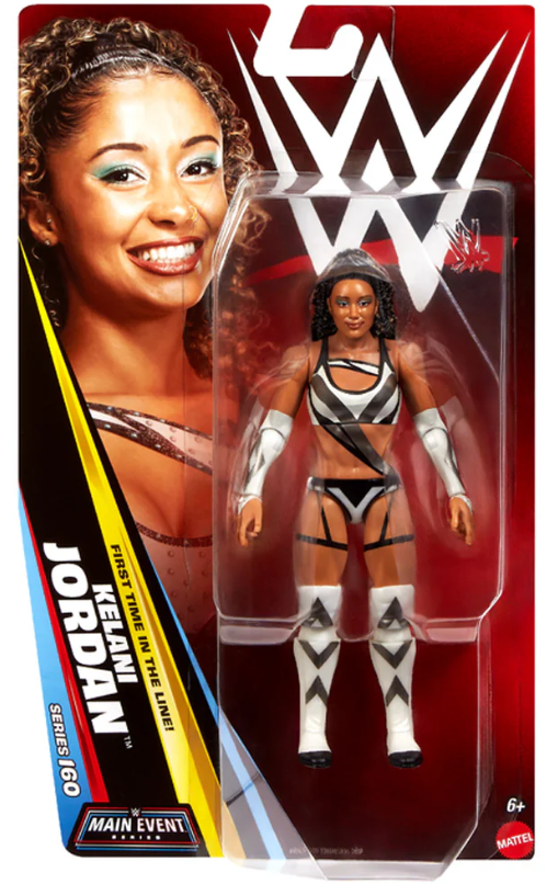 Mattel WWE Main Event: Kelani Jordan 6" Figure - Series 160