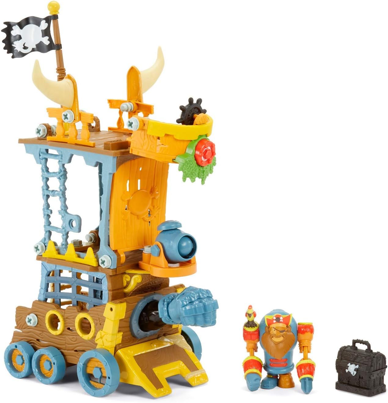 Little Tikes Kingdom Builders - Wreckin Roller Featuring Bashers Leader Captain