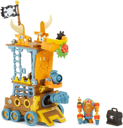 Little Tikes Kingdom Builders - Wreckin Roller Featuring Bashers Leader Captain