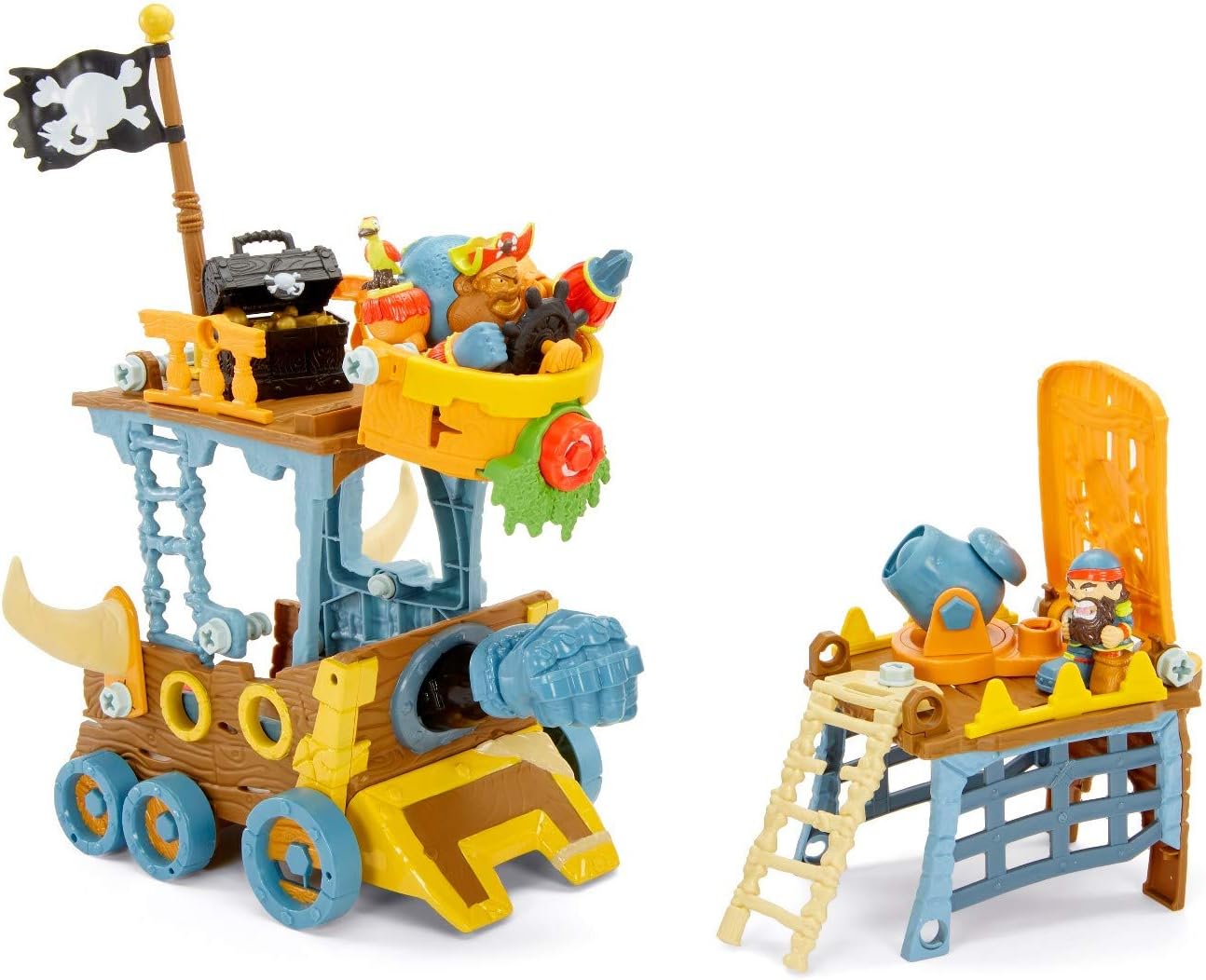 Little Tikes Kingdom Builders - Wreckin Roller Featuring Bashers Leader Captain