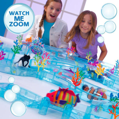 John Adams | Zhu Zhu Pets | Zhu Zhu Aquarium Bubble Ball & Surfboard Starter Playset WITH Fish