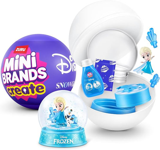 ZURU Mini Brands Create: Disney Snow Globes Series 1 - Single Pack